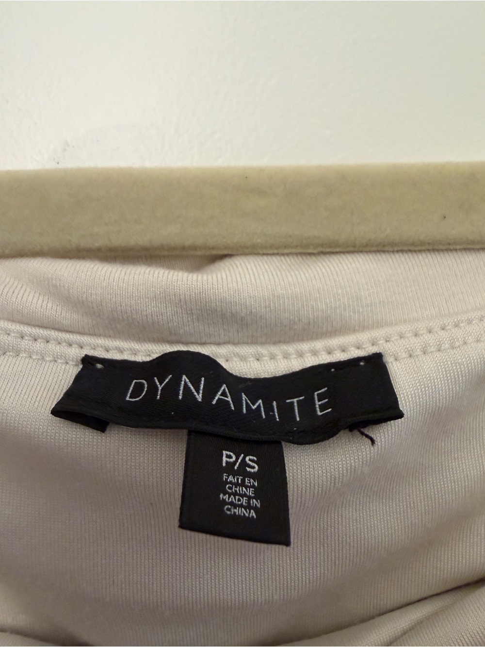 Dynamite Off-Shoulder Cream Bodysuit - Picture 2 of 2